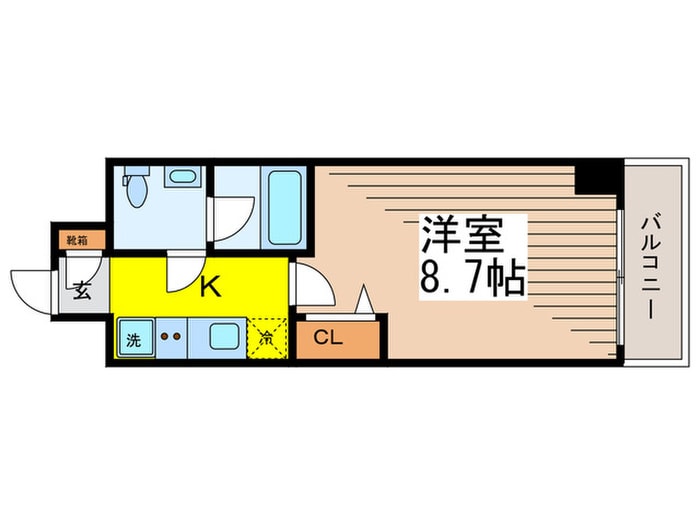 間取り図 パティーナ菊川