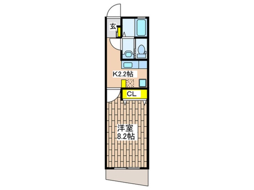 間取図 プルメリア湘南