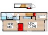 ファインハウスⅣ 1LDKの間取り