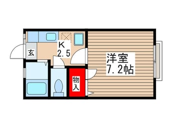間取図 メゾン田原