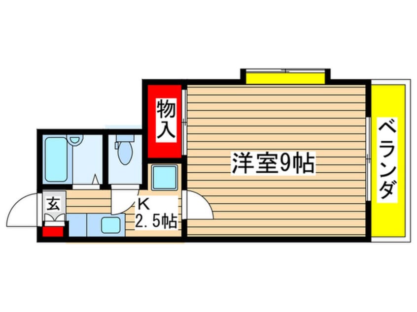 間取図 月見ケ丘ハイツ