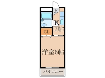 間取図 ラフィネ１８