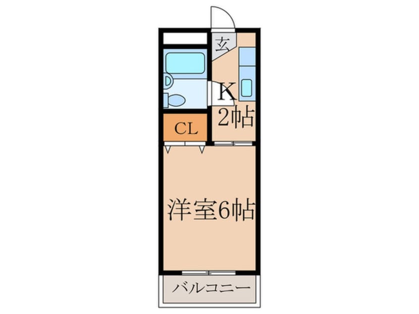 間取図 ラフィネ１８