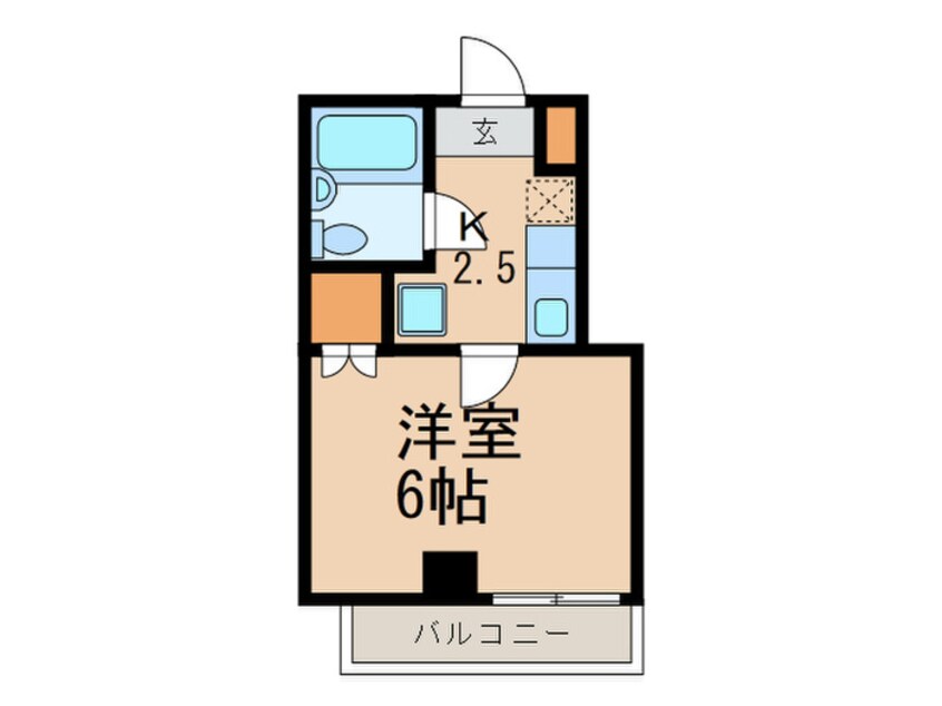 間取図 オクト明大前