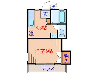 間取図 メイフェア－Ｎｏ．６