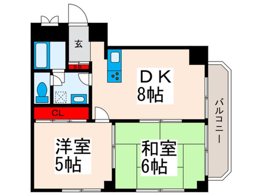 間取図 町屋伸和ビル