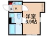 Ｌｏａｃｈ新板橋 1Kの間取り