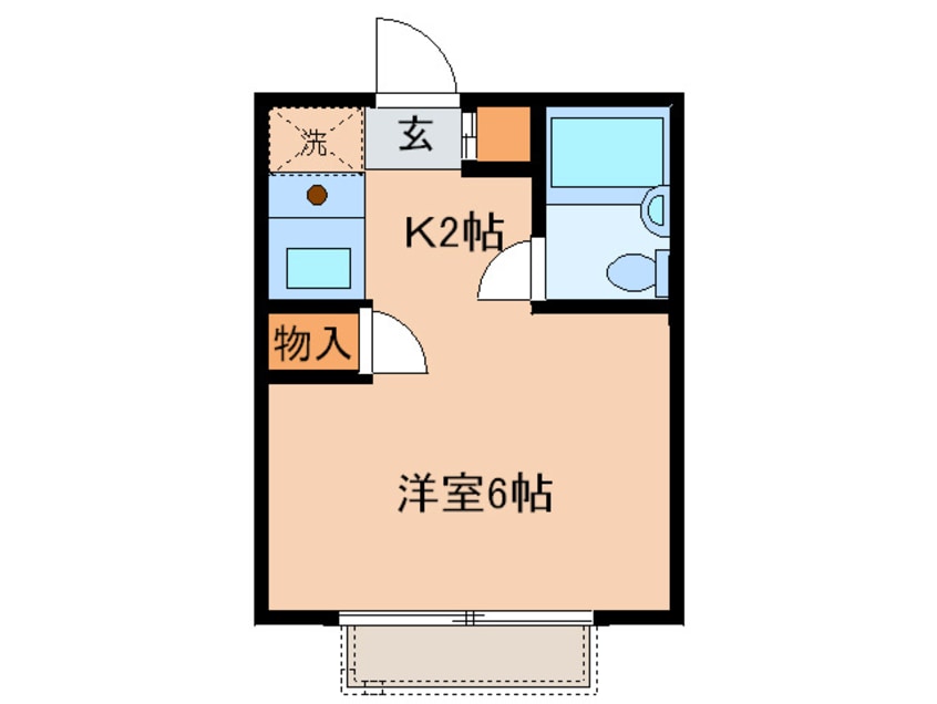 間取図 第三通南ハウス