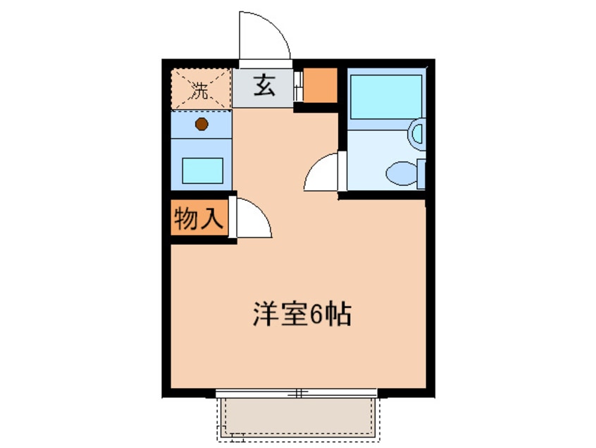 間取図 第三通南ハウス