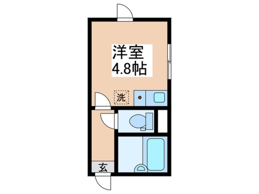 間取図 イルビラージュ平和台
