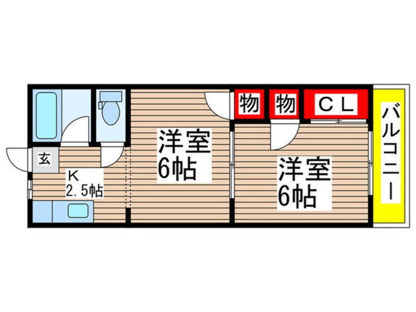 間取図 ハイツレジェンド