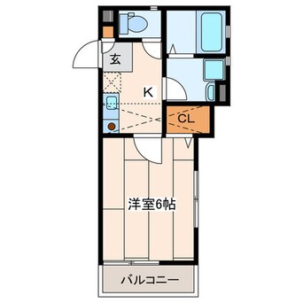 間取図 ステュディオ古峯(ｺﾎｳ)