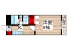サンパレス柏 1Kの間取り