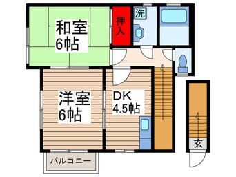 間取図 ドミール西新井