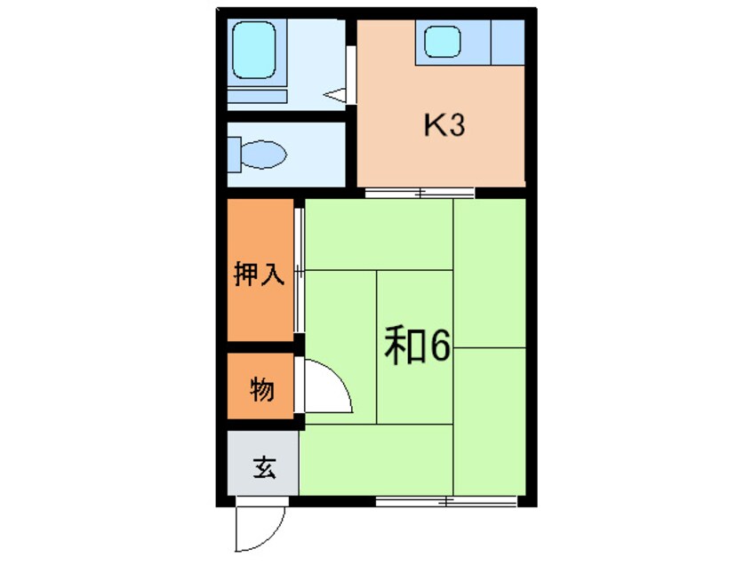 間取図 サンビレイ１