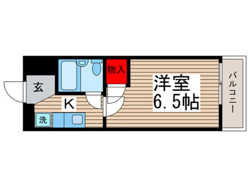 間取図 メゾン・ルミエ－ル