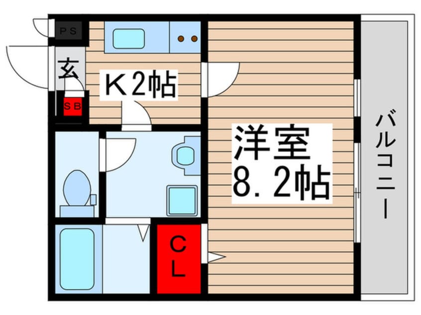 間取図 リブリ・さぎぬま