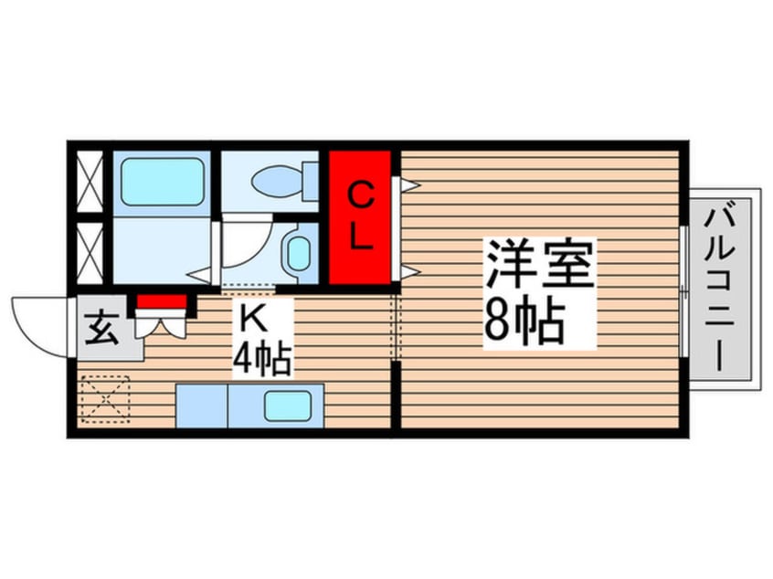 間取図 グランディール・シーコＡ棟