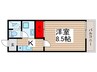 ジュネス亜梨 1Kの間取り
