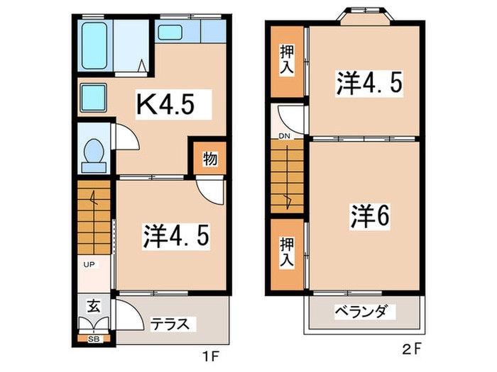 間取り図 ラフォ－レ湘南　Ｄ