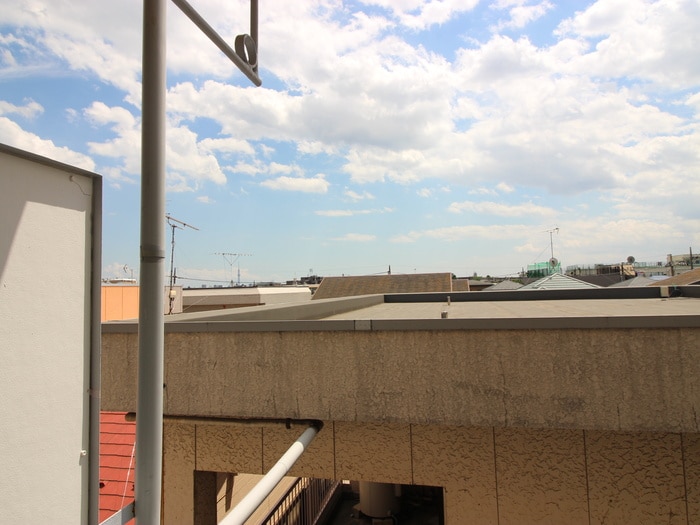 室内からの展望 桂マンション