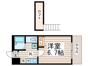 間取図 ウィル新江古田