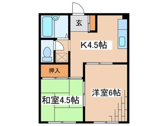 間取図 ウェルコート相生