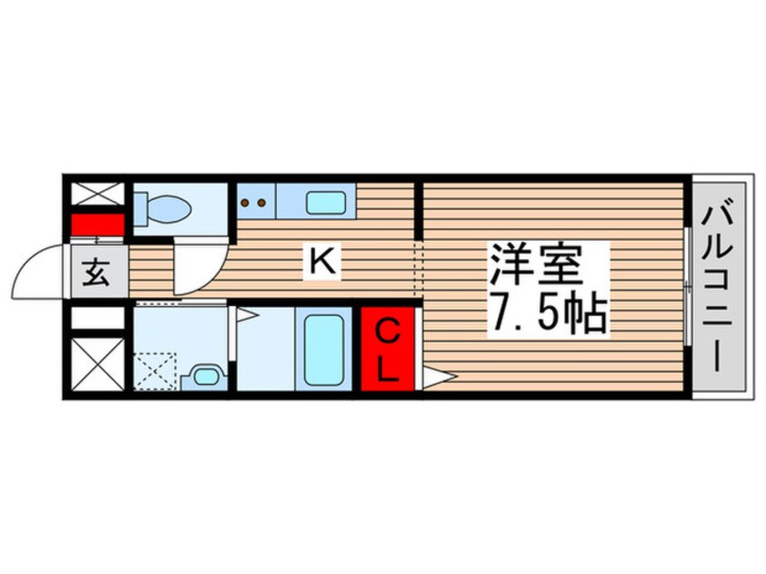 間取図 アーストンスクウェア