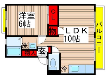 間取図 パ－クサイド・ハウスＣ