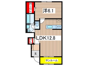 間取図 サン・ヴェール　A