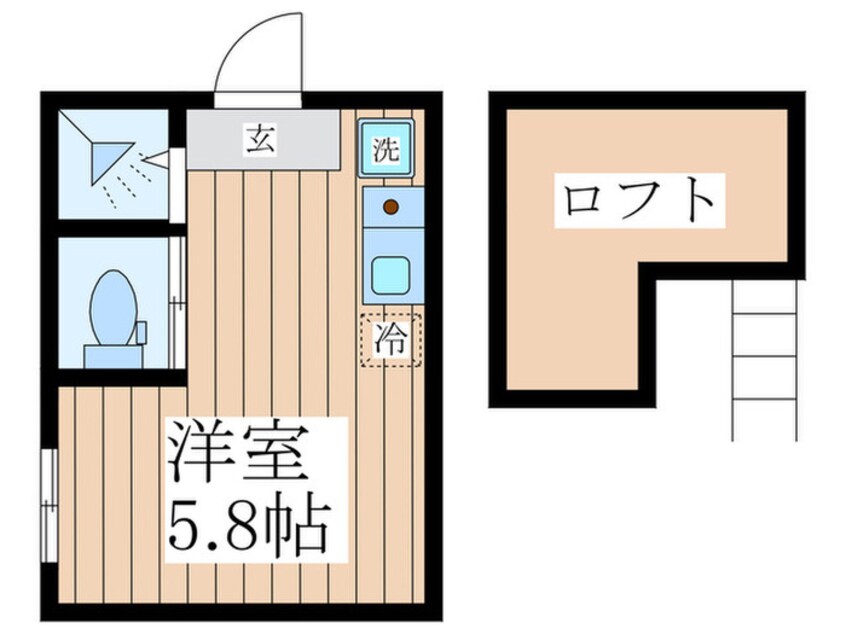 間取図 リージェンシー武蔵関