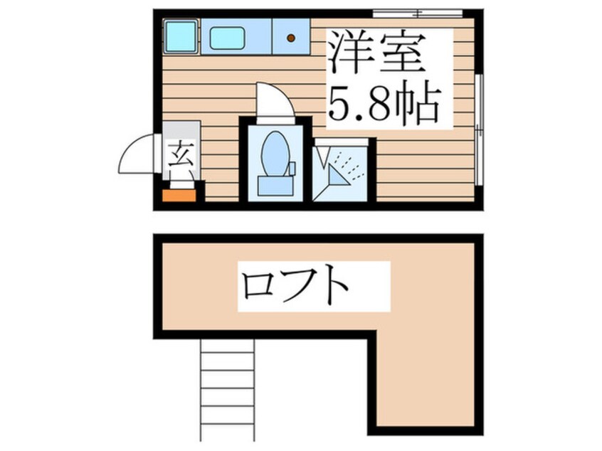 間取図 リージェンシー武蔵関