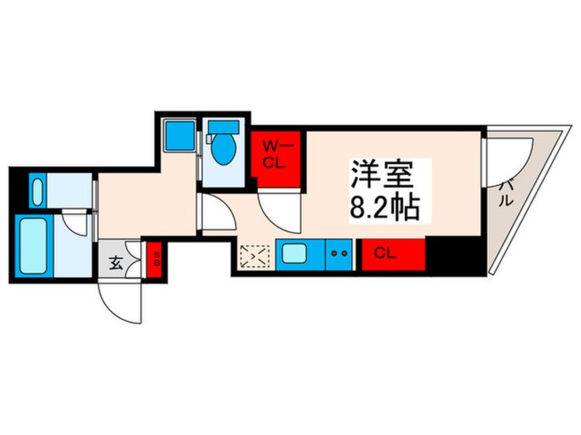 間取図 プラウドフラット文京千駄木