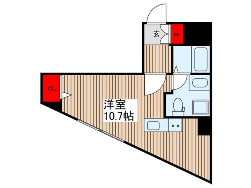 間取図 レピュア竹ノ塚レジデンス