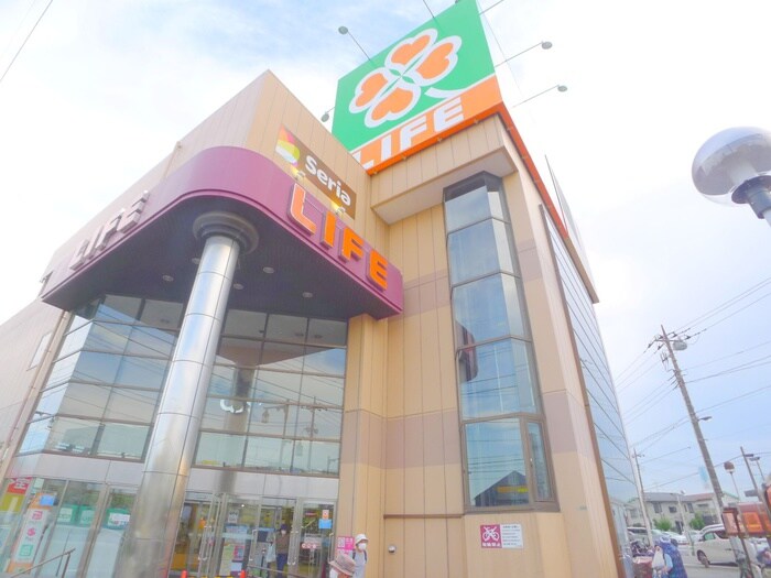 ライフ(スーパー)まで350m レピュア竹ノ塚レジデンス