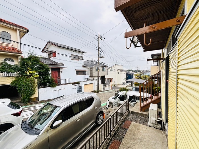 室内からの展望 フラワーハイツ