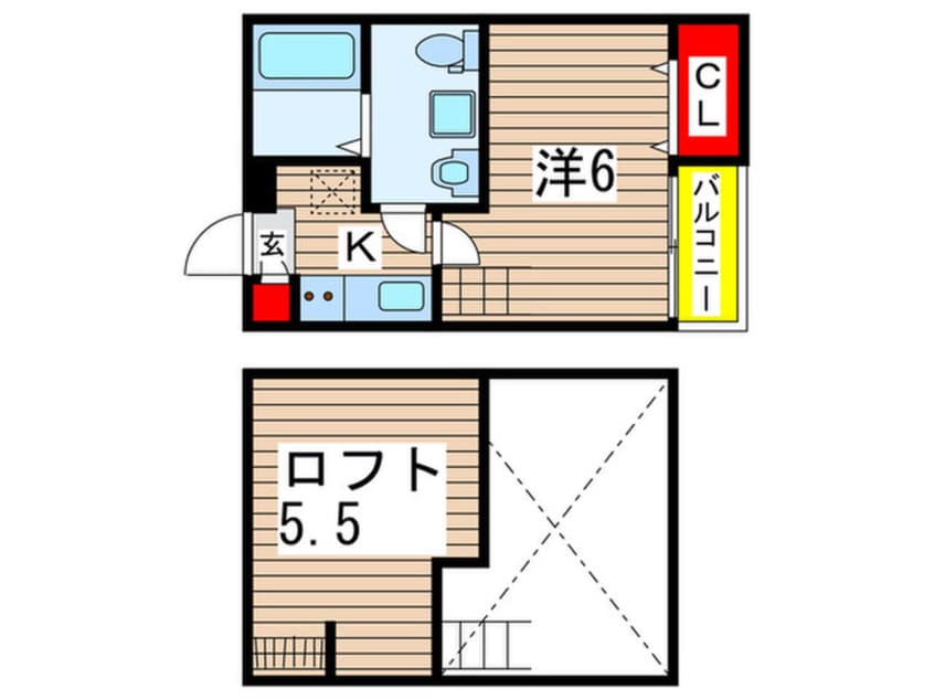 間取図 プランドールM