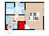 T-8HOUSE 1Kの間取り