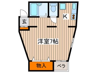 間取図 第２ミリオンコ－ポ