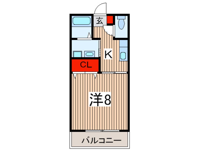 間取図 ハイツ寿