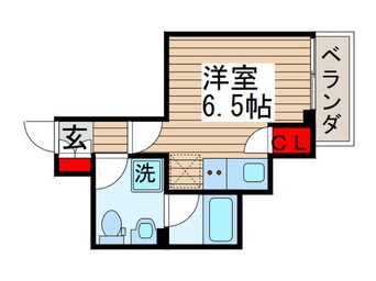 間取図 VERXEED千住ParkSide(901)
