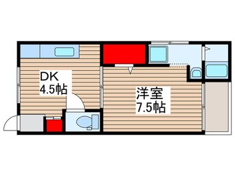 間取図 コーポ誠