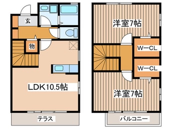 間取図 ラヴィアンロ－ズ