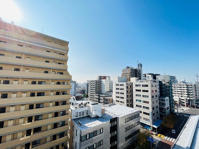室内からの展望 グランシャルム葛西