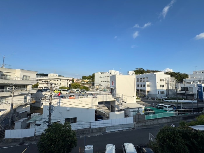 室内からの展望 南ヶ丘ハイツ