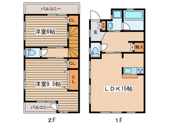 間取図 王子4丁目戸建