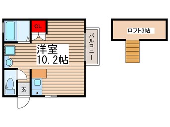 間取図 Ｃａｓａ　Ｋｕｔｓｕｒｏｇｉ