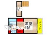 Casa　Dolce 1Kの間取り