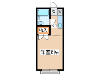 間取図 イブキコーポＢ