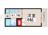コーポT＆T平石 1Kの間取り